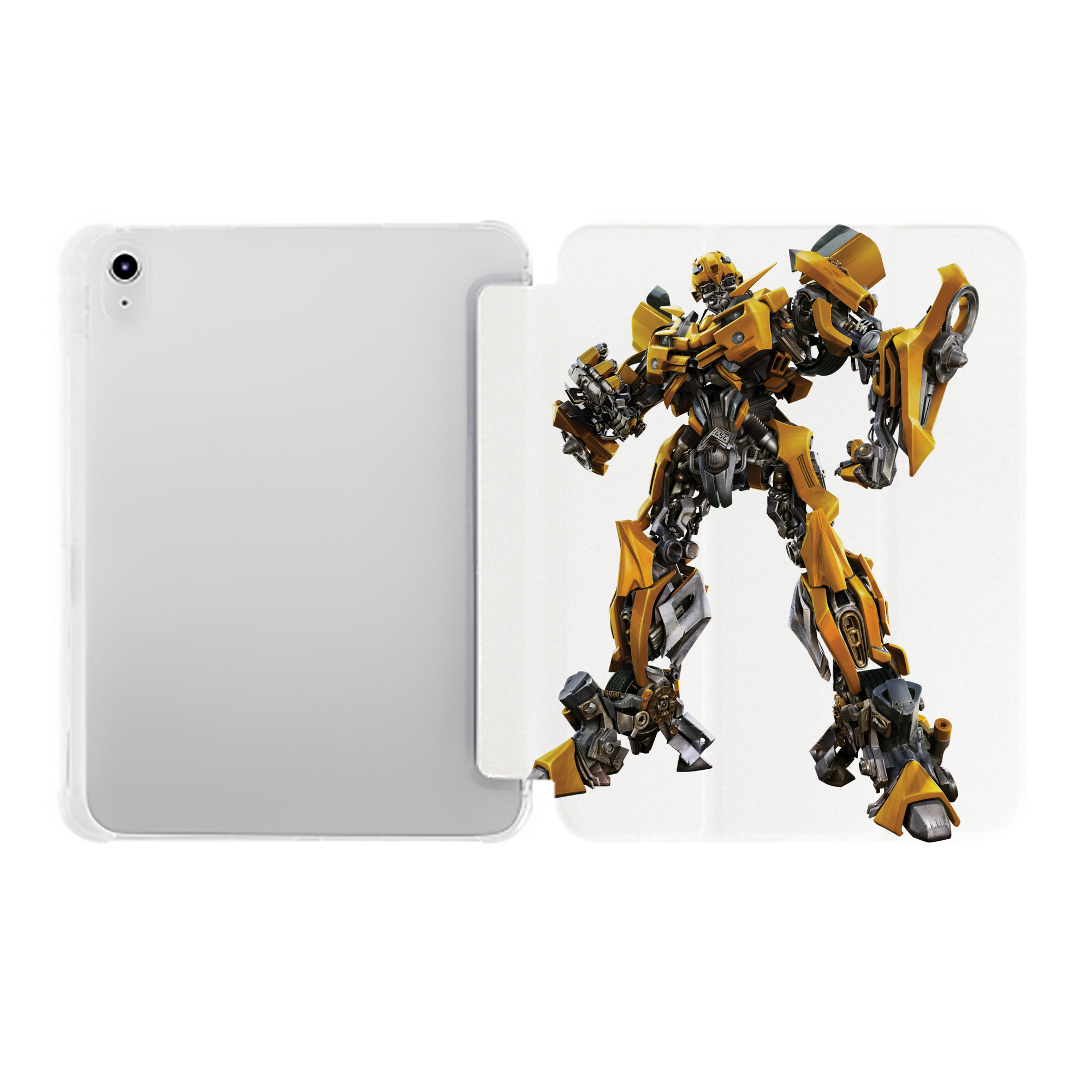 （画像用）  IPad ケース ペン収納付き 三つ折りスタンド PUレザー×シリコン 対応機種9.5/10.5/10.9インチ